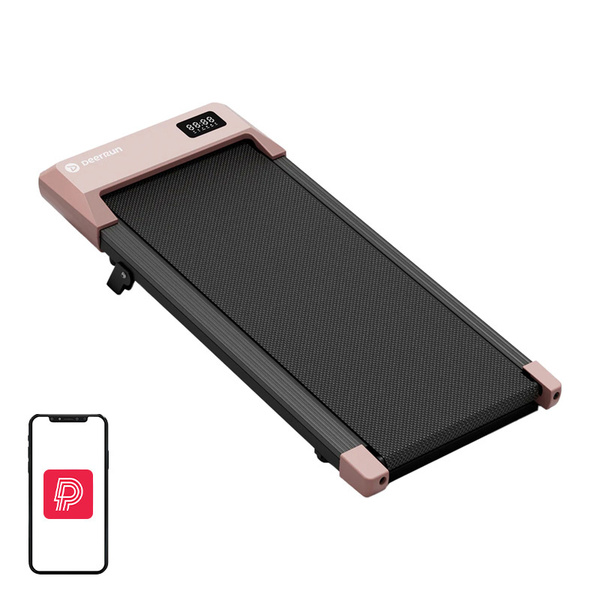 DEERRUN Q2 Urban Electric Under-Desk Treadmill BA10-B - Rose Gold