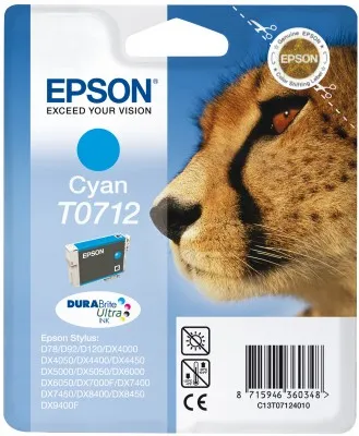 EPSON T0712 CYAN INK  CART. BL