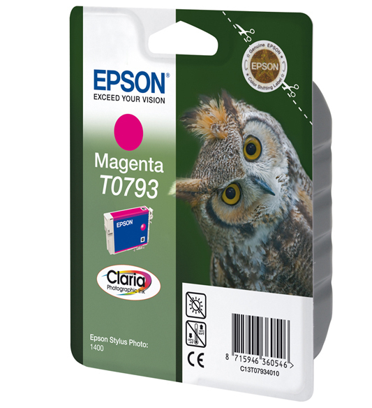 EPSON MAGENTA T0793 CLARIA PHOTO INK