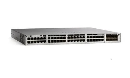 Cisco Catalyst 9300L-48UXG-4X-E - Hanterbar switch, Gr&aring;
