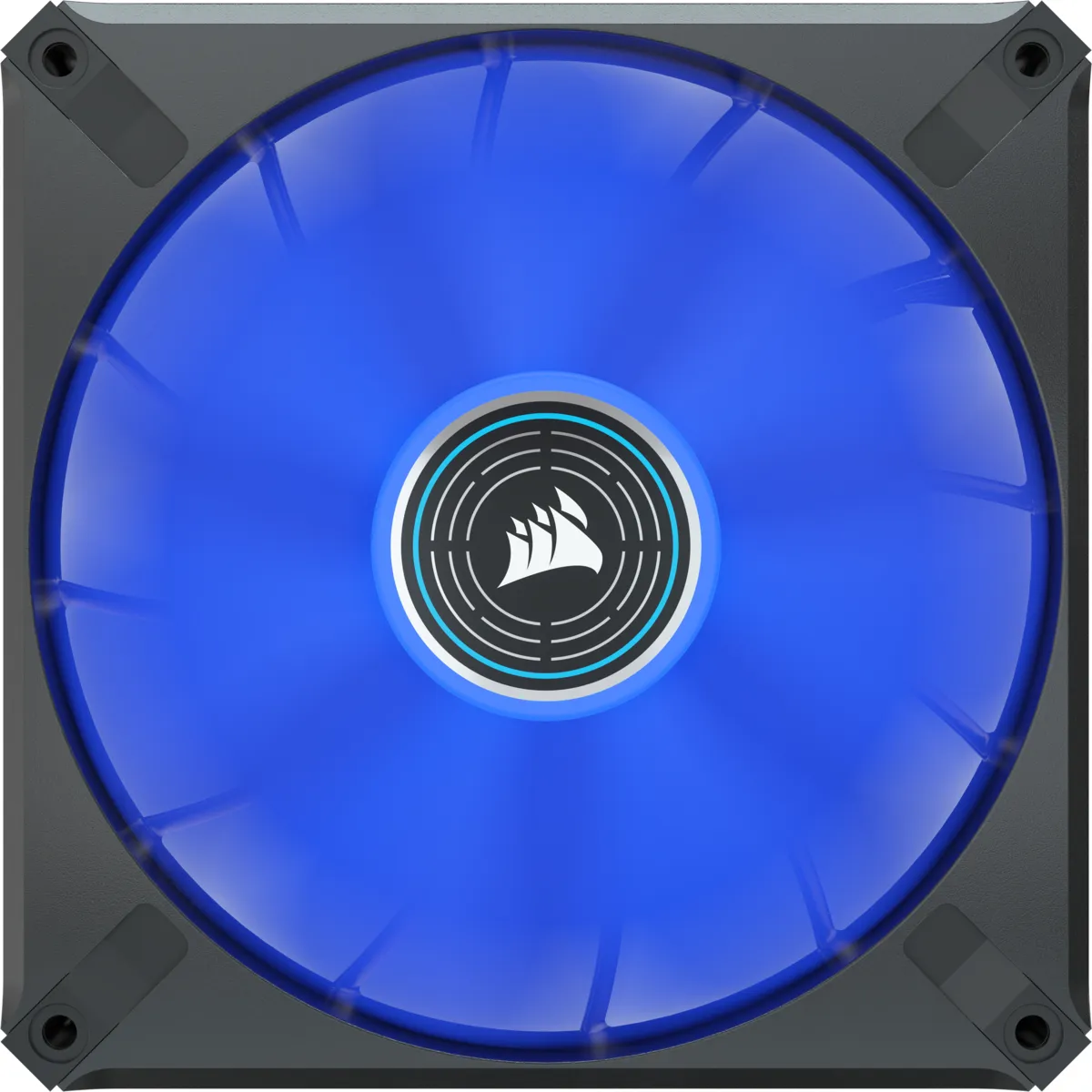 Corsair ML140 LED ELITE PWM Fan, Magnetic Levitation Bearing, 140mm, Blue