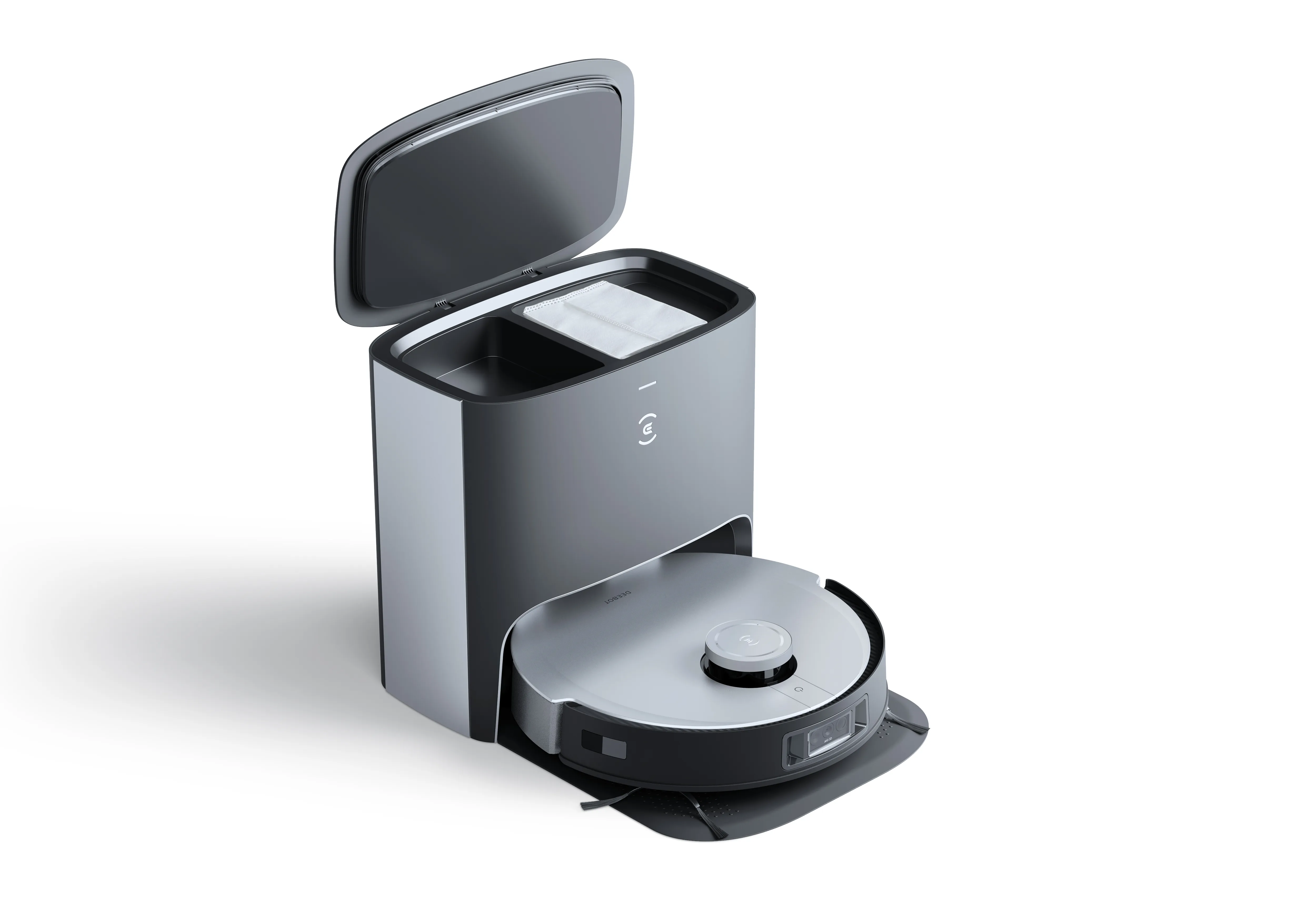 Ecovacs Deebot X1 Plus - robotdammsugare, svart