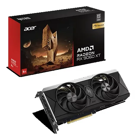 Acer Radeon RX 9060 XT Nitro 8 Gt OC -näytönohjain