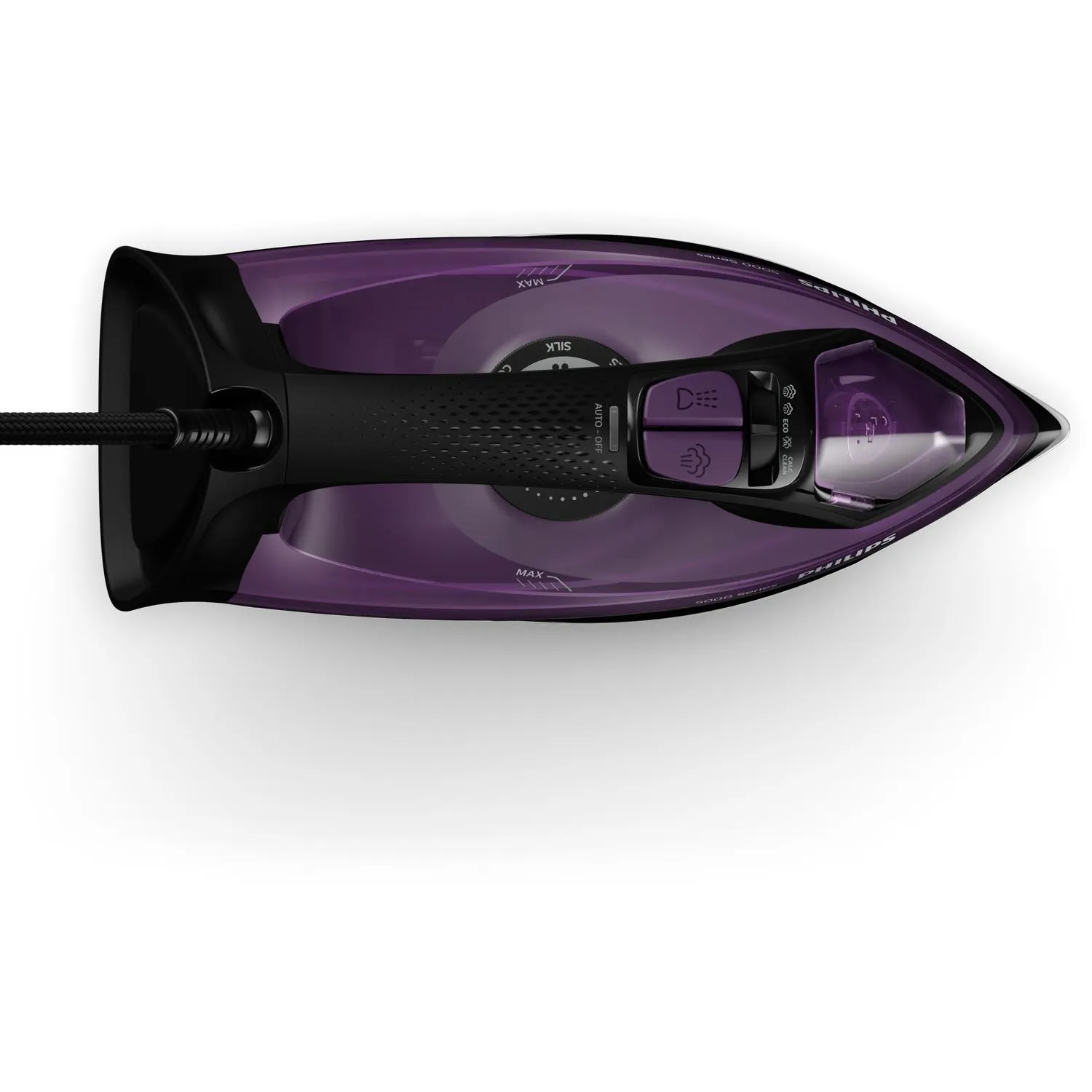 Philips 5000 Series DST5030/80 Steam Iron, 2400W, 0.32L, Violet