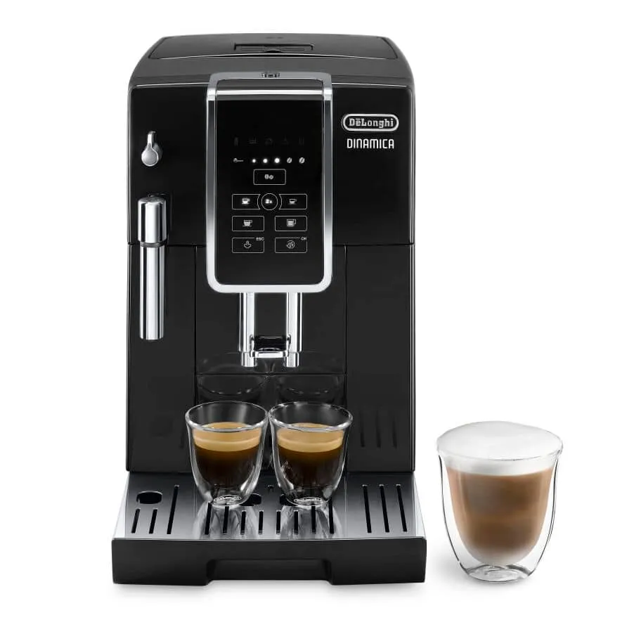 De'Longhi Dinamica ECAM 350.15.B Fully Automatic Espresso Machine, Black