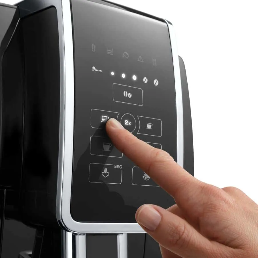 De'Longhi Dinamica ECAM 350.15.B Fully Automatic Espresso Machine, Black
