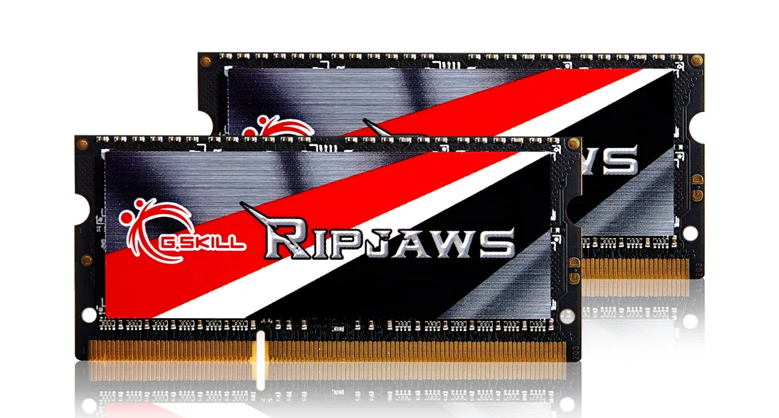 G.Skill Ripjaws SO-DIMM - DDR3 1600 MHz - 2 x 4GB