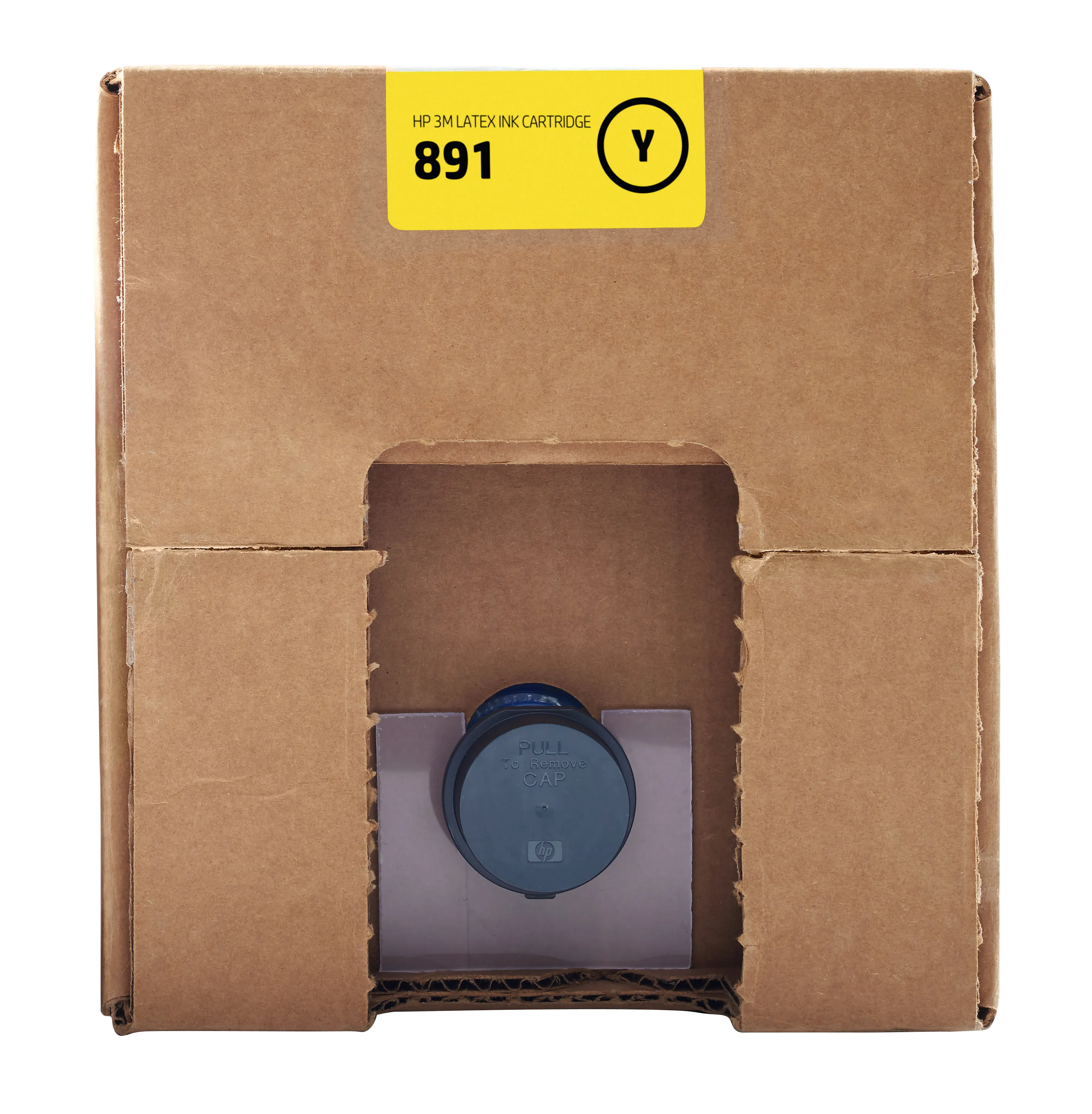 HP 891 Latex-ink cartridge yellow, 10-ltr