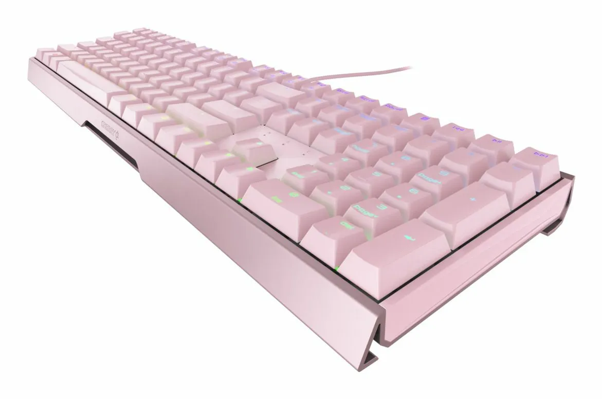 Cherry MX Board 3.0S MX Red -  gaming keyboard, pink