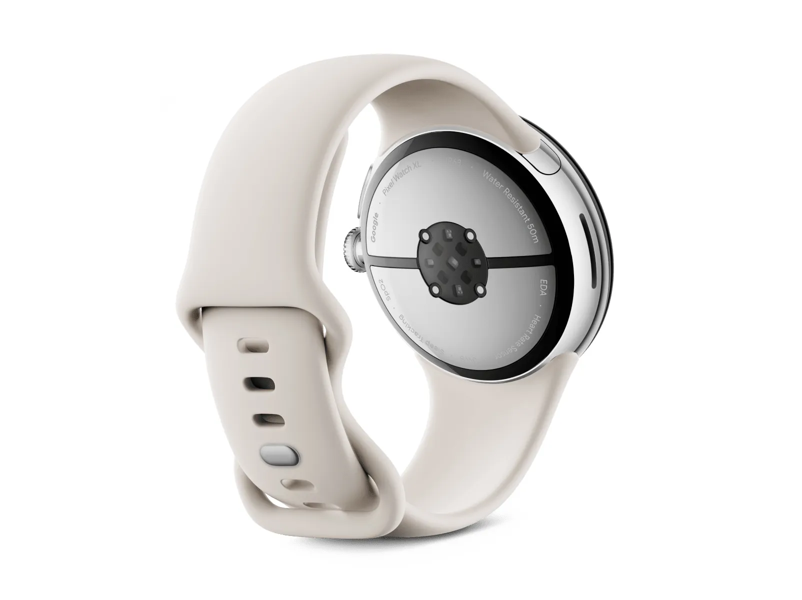 Google Pixel Watch 3 (45mm) WiFi -älykello, porsliini