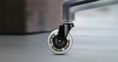 Deltaco Gaming - gaming chair casters, Rainbow, 5 pcs