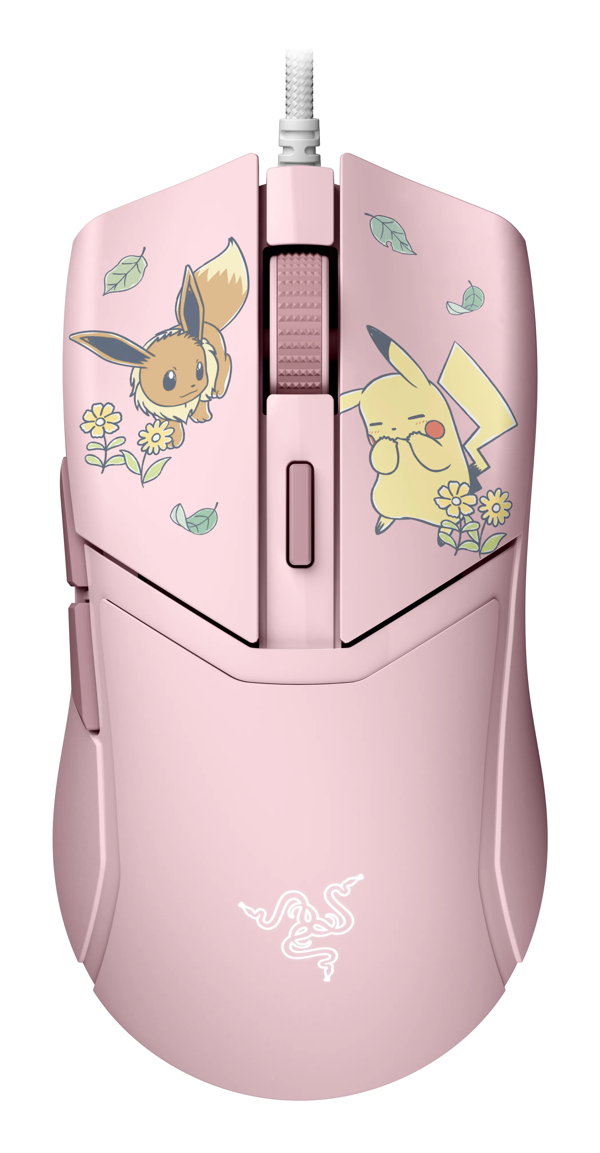 Razer Cobra Pikachu & Eevee Edition -langallinen pelihiiri, pinkki