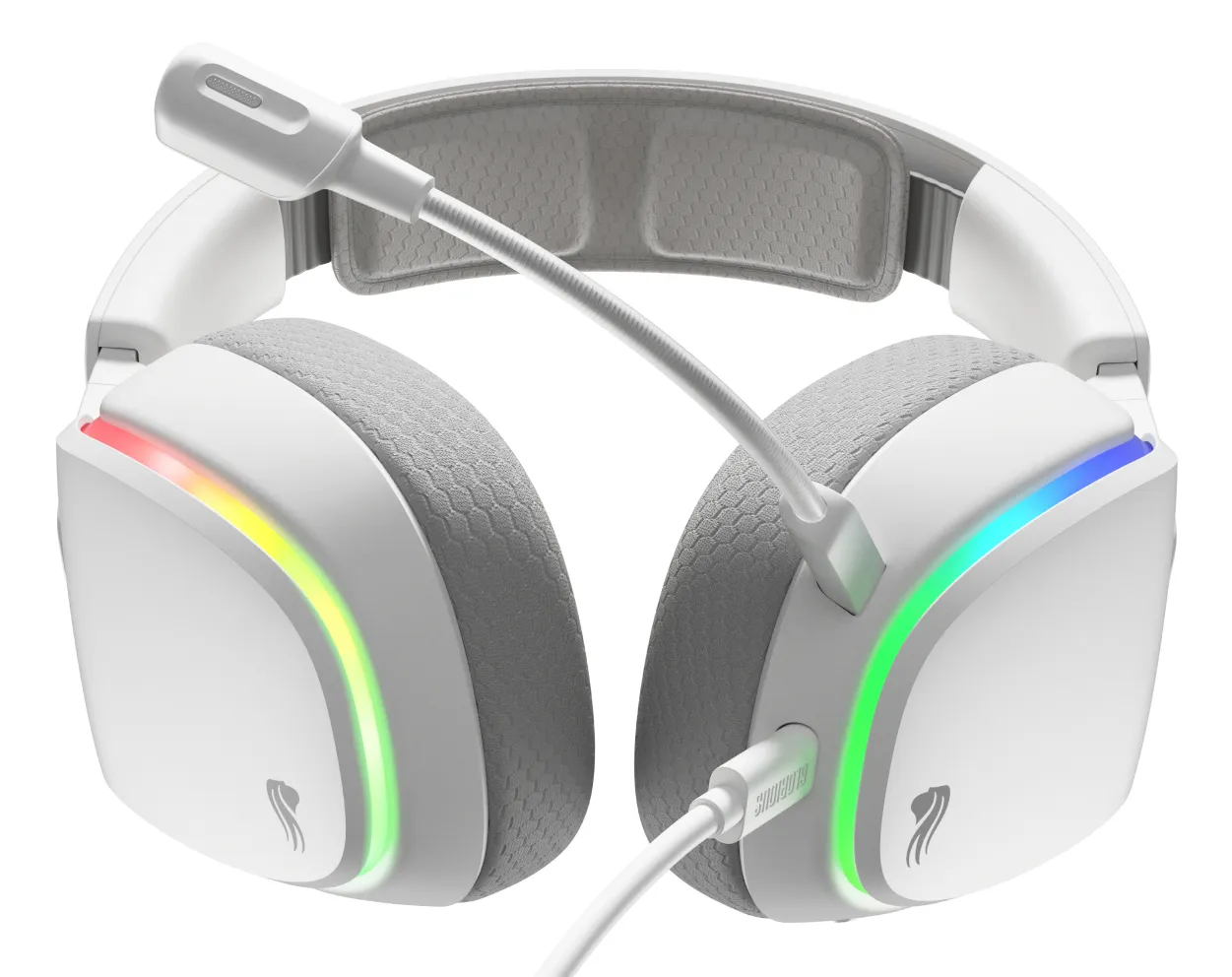 Glorious GHS Eternal RGB -pelikuulokemikrofoni, valkoinen