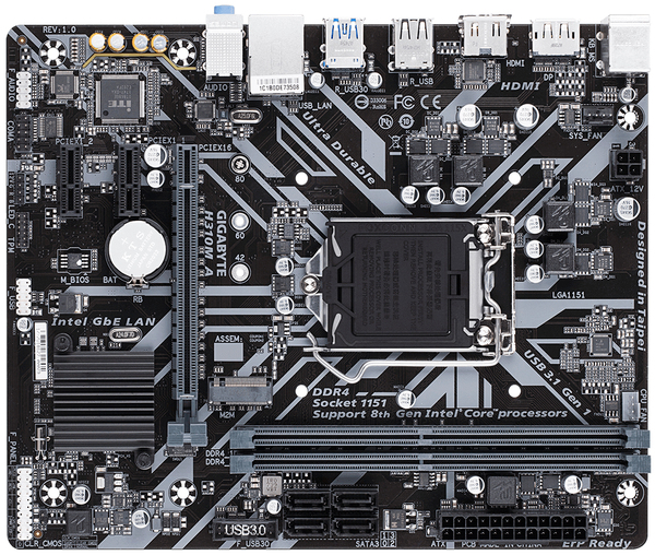 Gigabyte H310M-A mATX - moderkort