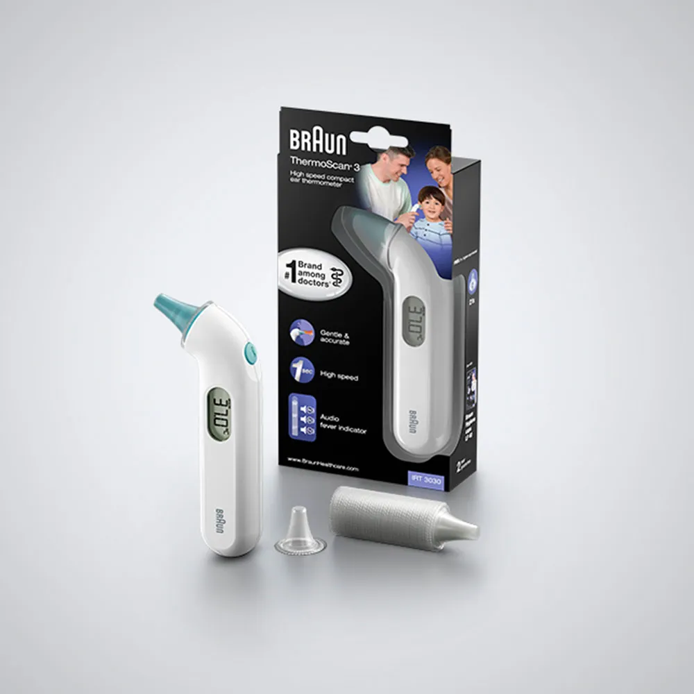 Braun ThermoScan 3 IRT 3030 - thermometer