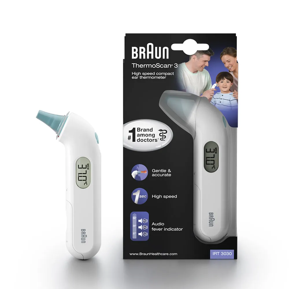 Braun ThermoScan 3 IRT 3030 - thermometer