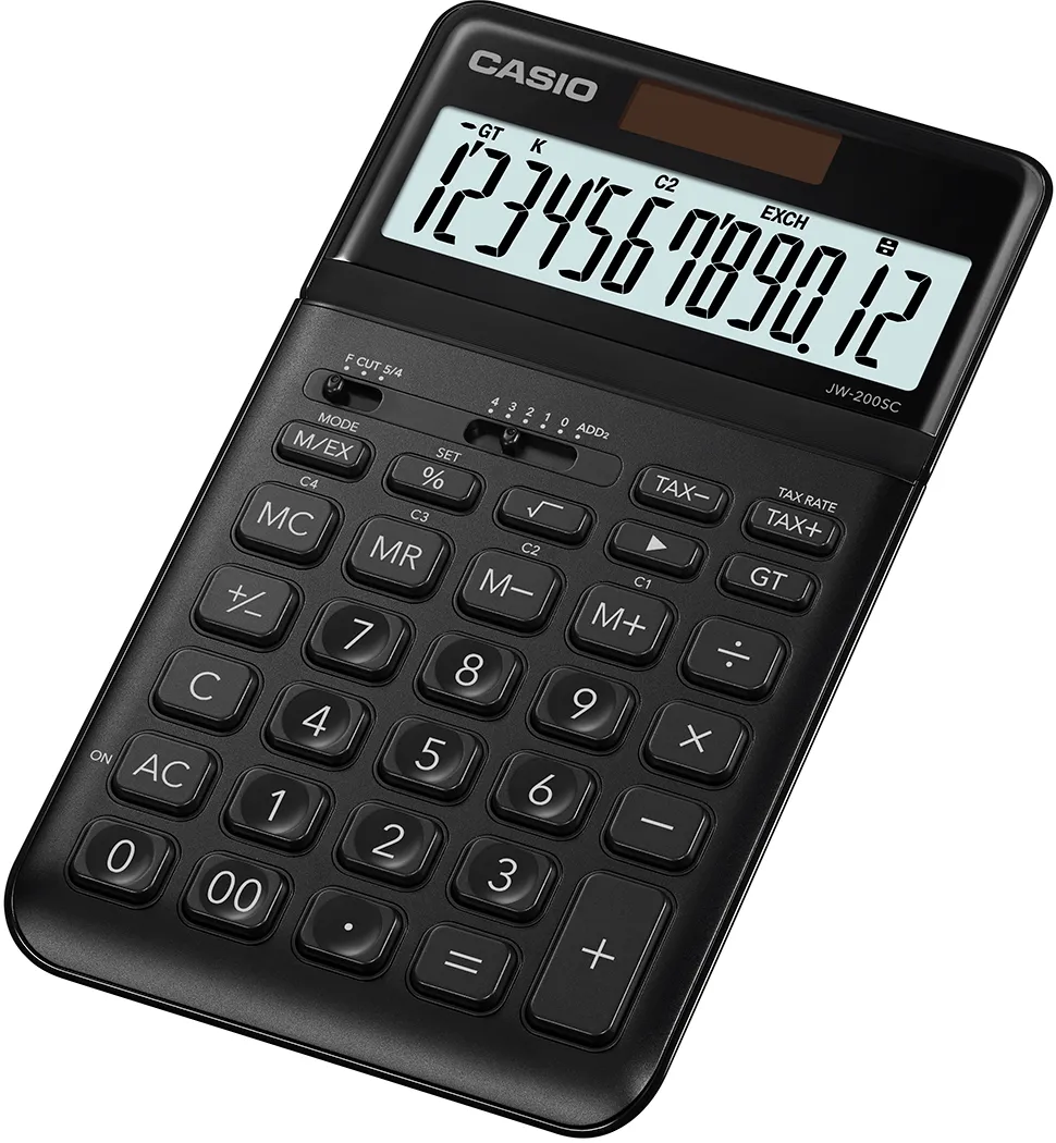 Casio calculator JW-200SC, Black