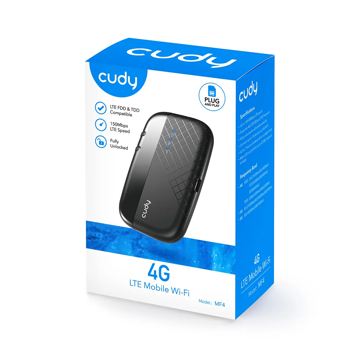 CUDY 4G Router MF4
