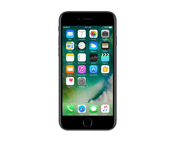 Refurbished iPhone 7 128GB - mobile phone, Black (Working condition)