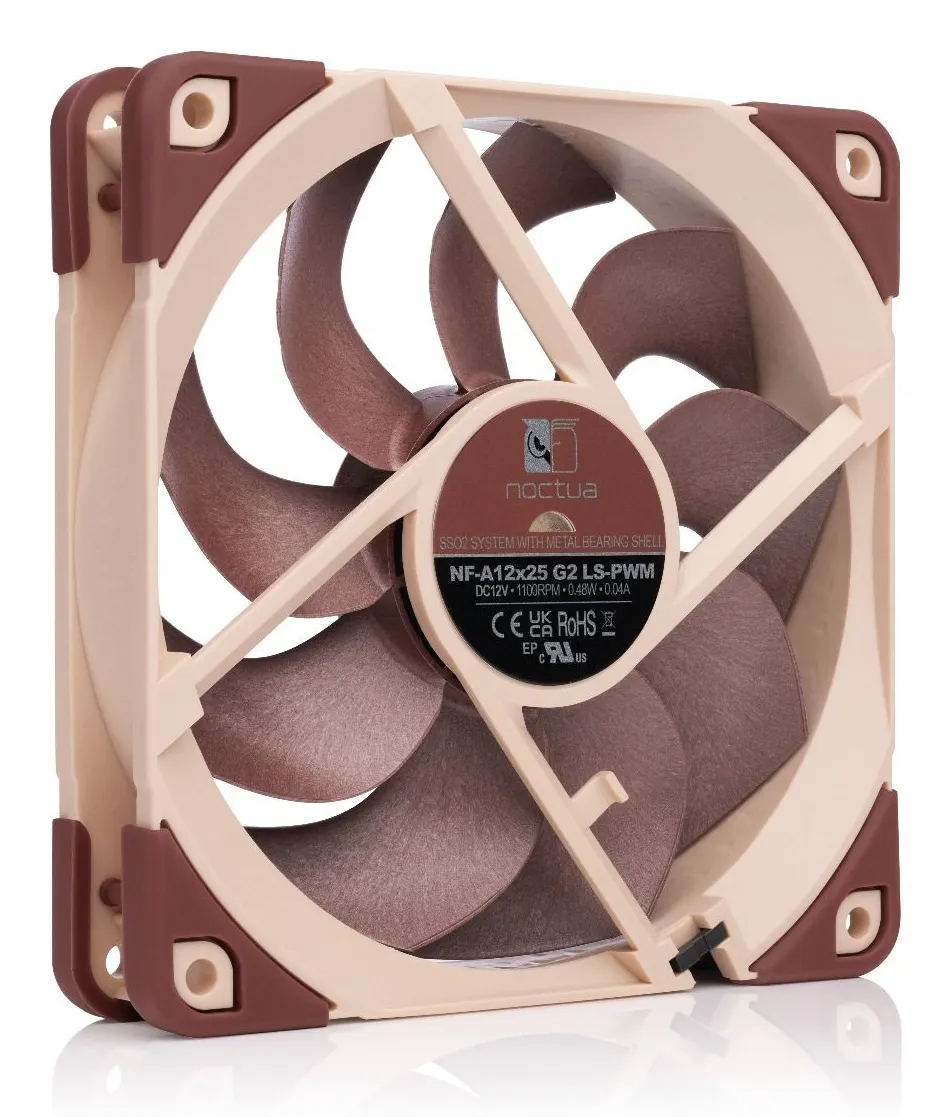 Noctua NF-A12x25 G2 LS-PWM Premium 120x25mm - chassi fläkt