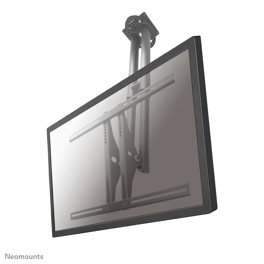 NEWSTAR FLAT SCREEN CEILING MOUNT (HEIGHT: 64-104 CM) 32-75" SILVER