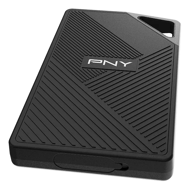 PNY PSD0CS3060-1TB-RB 1TB External SSD with USB 3.2 Gen 2 (USB-C), Portable, IP65 Water and Dust Resistant, Black