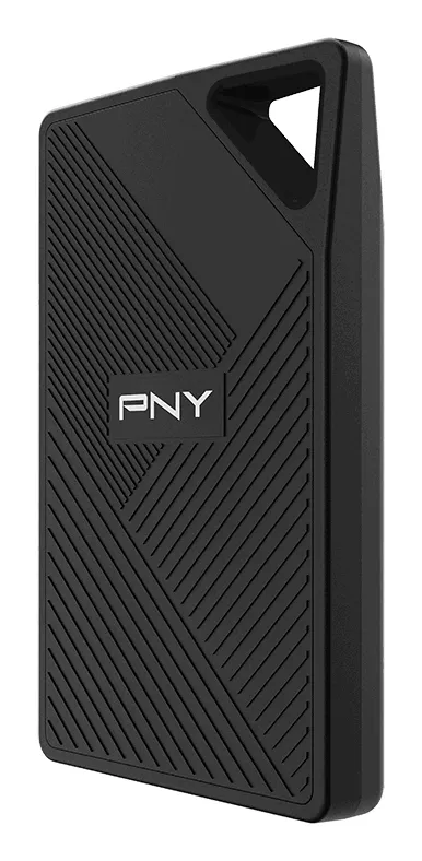 PNY PSD0CS3060-1TB-RB 1TB External SSD with USB 3.2 Gen 2 (USB-C), Portable, IP65 Water and Dust Resistant, Black