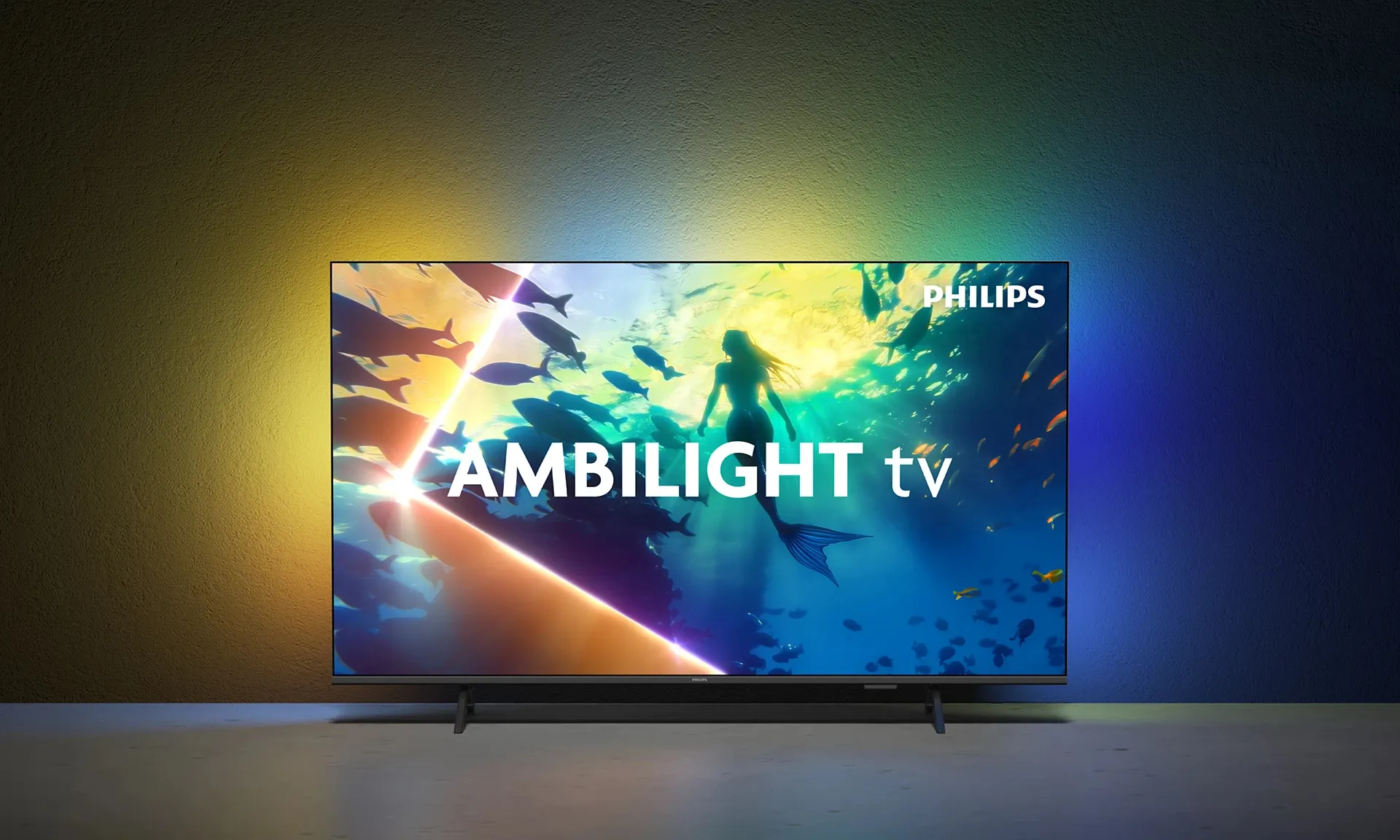 Philips PUS8000 55" 4K LED Titan OS TV, 60 Hz, HDR10+