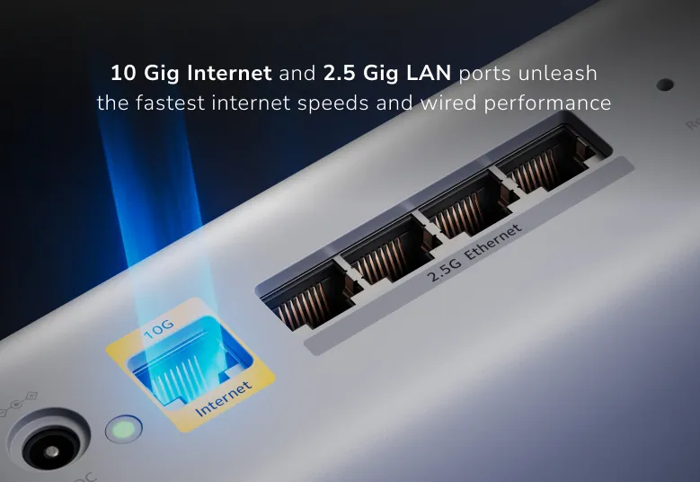 Netgear Orbi 870 Serie Tri-Band WiFi 7 -Mesh Wi-Fi-j&auml;rjestelm&auml;