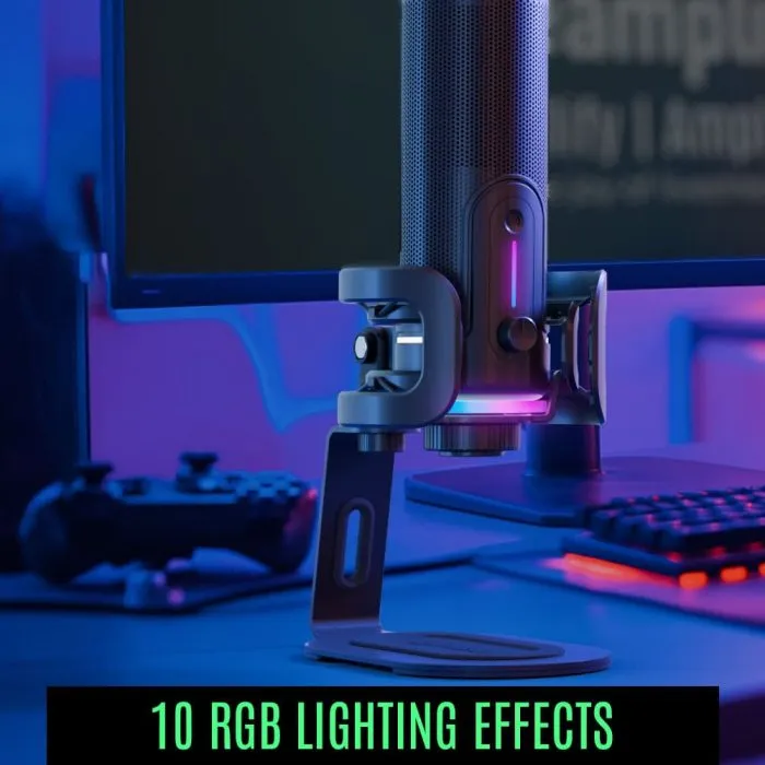 Streamplify MIC Pro, USB-C, Condenser Microphone, Black