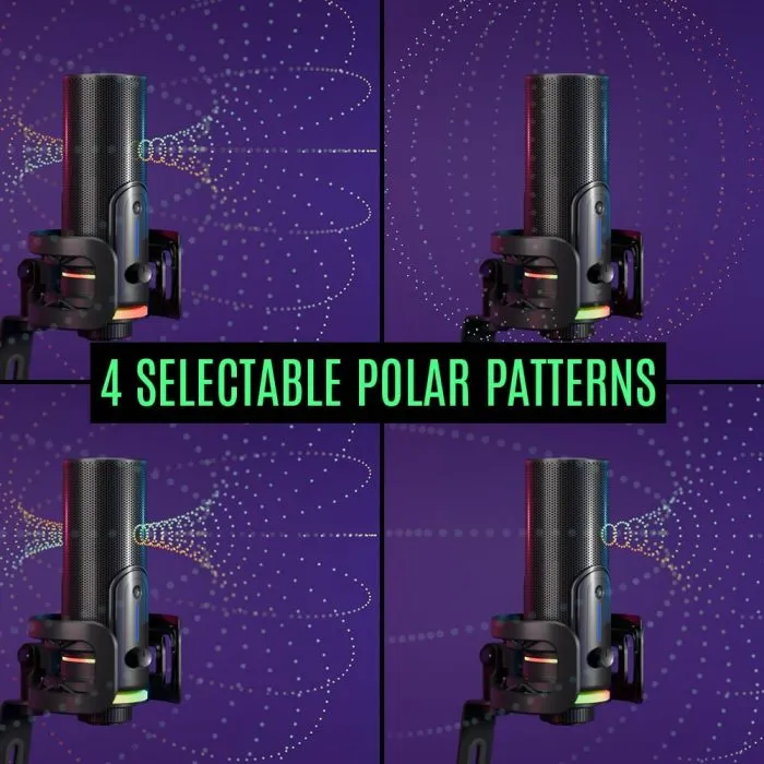 Streamplify MIC Pro, USB-C, Condenser Microphone, Black