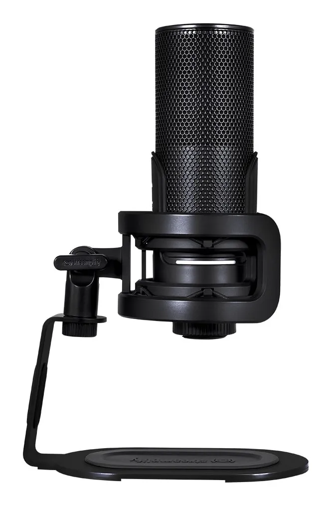 Streamplify MIC Pro, USB-C, Condenser Microphone, Black
