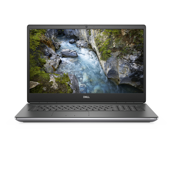 Dell Precision 7750 17.3&quot; i7-10850H, 16 GB, 512 GB SSD, NVIDIA Quadro RTX 3000, Win 10 Pro - b&auml;rbar dator, Svart, Gr&aring;