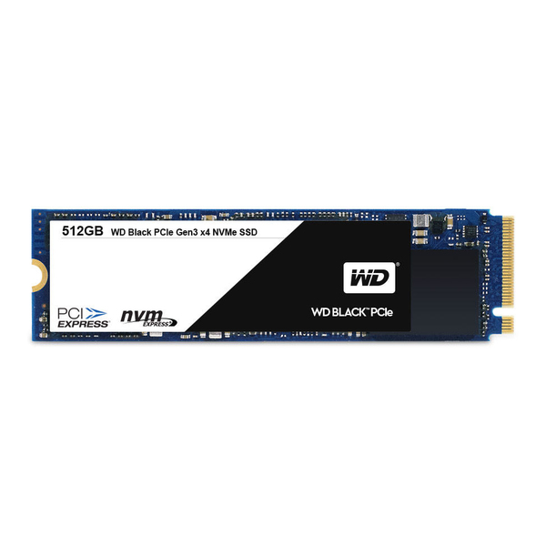 WD 256GB, PCI Express 3.0, 2050/700 MB/s -SSD-levy M.2, musta