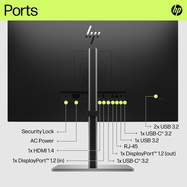 HP 27&quot; E27u G5 QHD, USB-C, IPS - monitor