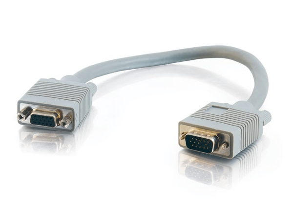 Cbl/1M SXGA Shielded HD15 M/F Montr Ext