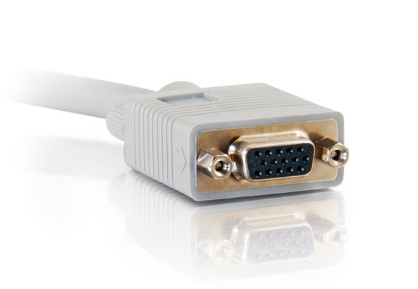 Cbl/1M SXGA Shielded HD15 M/F Montr Ext