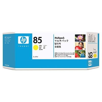 HP No. 85 3-ink Multipack, Yellow