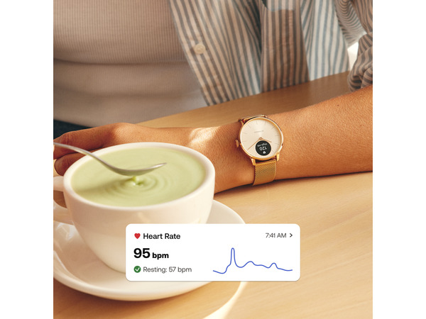 Withings ScanWatch Light 37mm smartklocka, svart