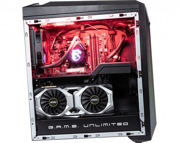 MSI Infinite X 9SE, 256GBx2 M.2 SSD+3TB HDD, GeForce RTX 2080 11GB, Win 10 Home