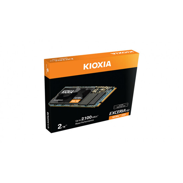 Kioxia EXCERIA G2 500 GB, PCI Express 3.1, M.2 -SSD-levy