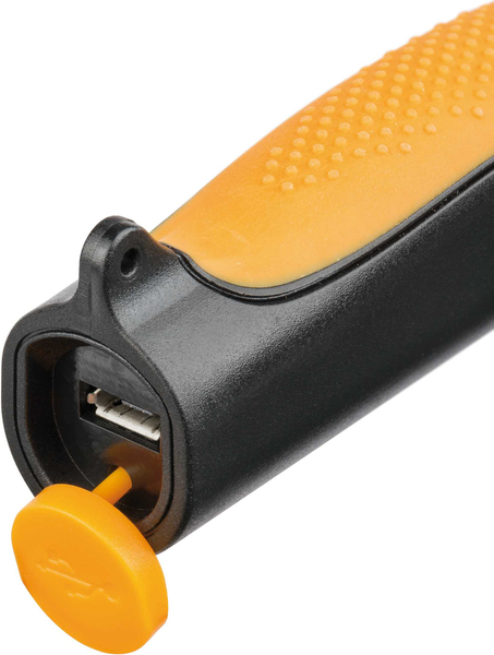 Brennenstuhl k&auml;dess&auml; pidett&auml;v&auml; ty&ouml;valaisin, kiinte&auml; akku, USB