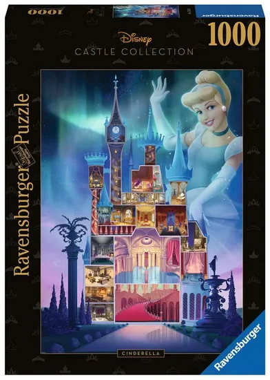 Ravensburger Disney Castles: Cinderella - puzzle, 1000 pcs