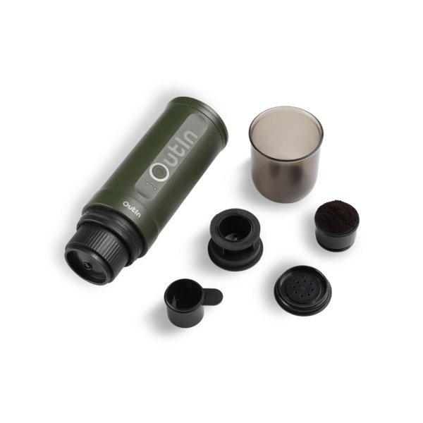OutIn Traveler Espresso - travel kit, Forest Green