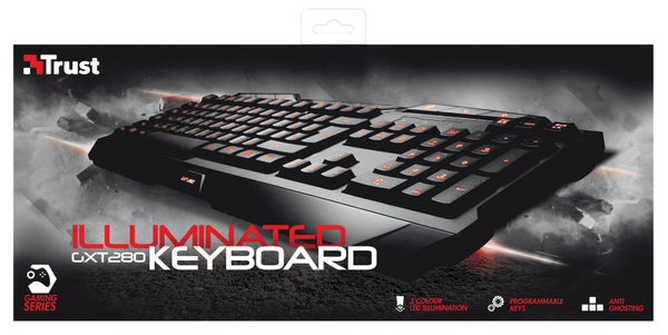 Trust GXT 280 - Illuminated Gaming Keyboard