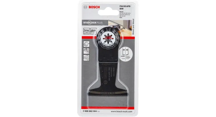 Bosch BIM plunge saw blade PAII 65 APB Wood + Metal