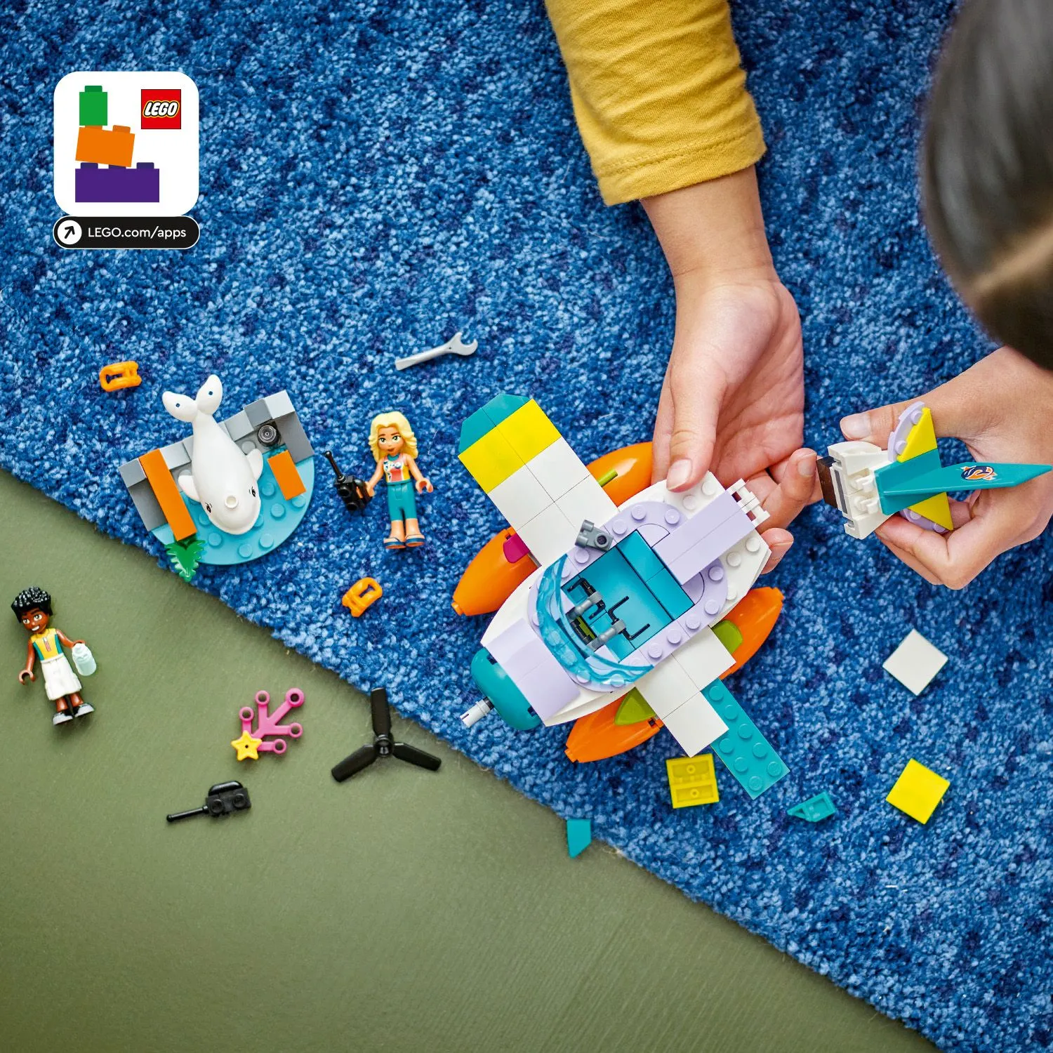 Lego Friends Sea Rescue Plane 41752