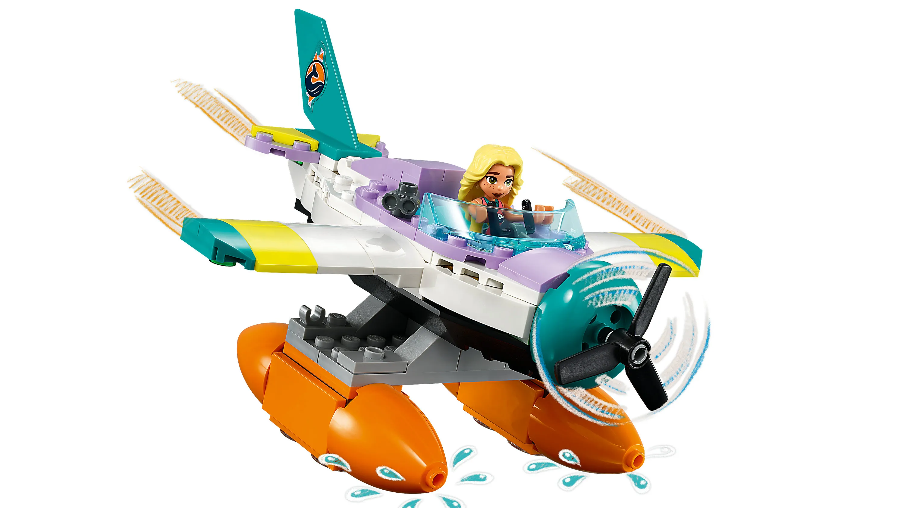 Lego Friends Sea Rescue Plane 41752