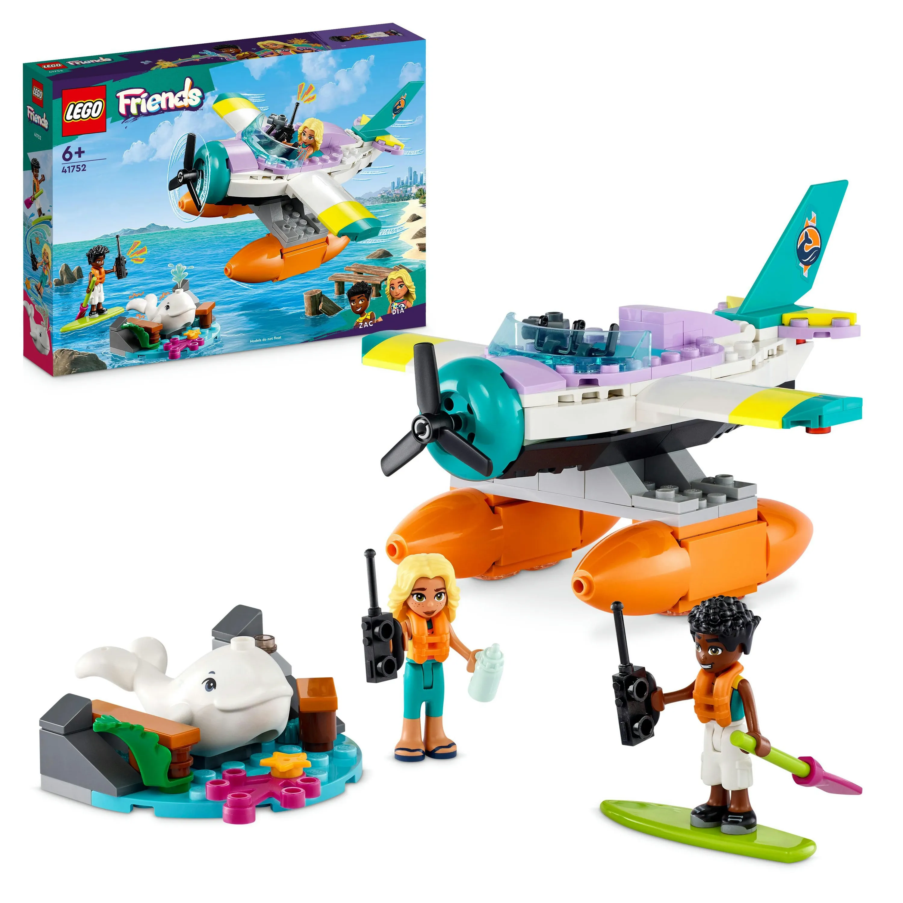 Lego Friends Sea Rescue Plane 41752