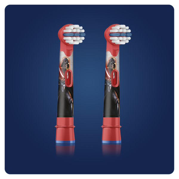 BRAUN VAIHTOHARJA ORAL-B KIDS 2ct STAR WARS, paketissa 2 vaihtoharjaa. Stages Power